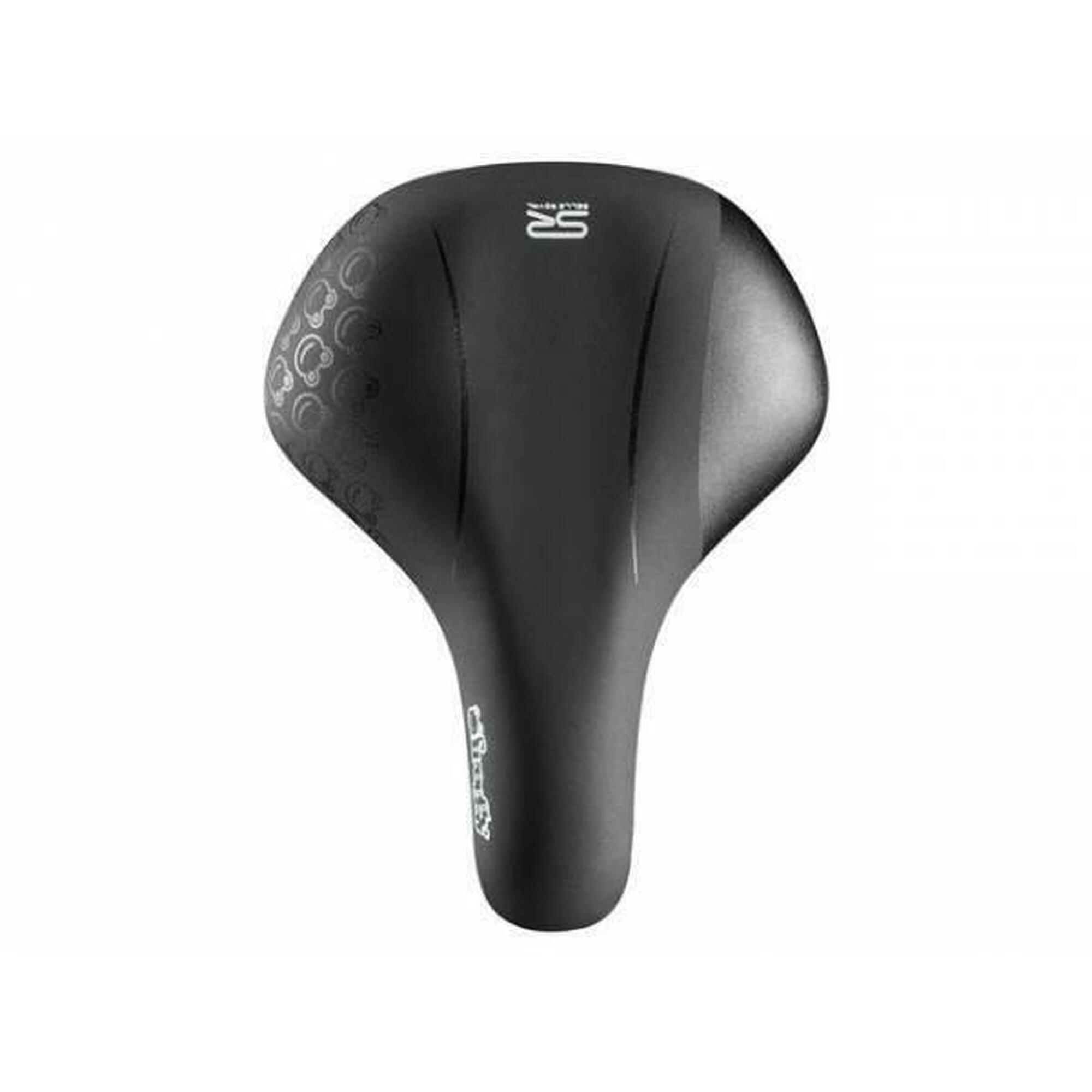 Șa Selle Royal Hello junior, șină oțel, negru