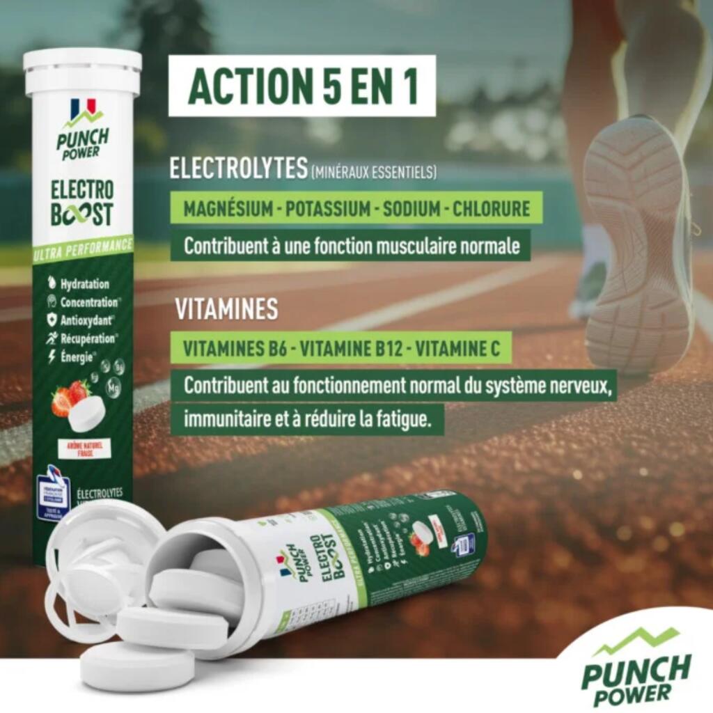 Electrolytes Punch Power Electroboost Fraise (x20) 3/4