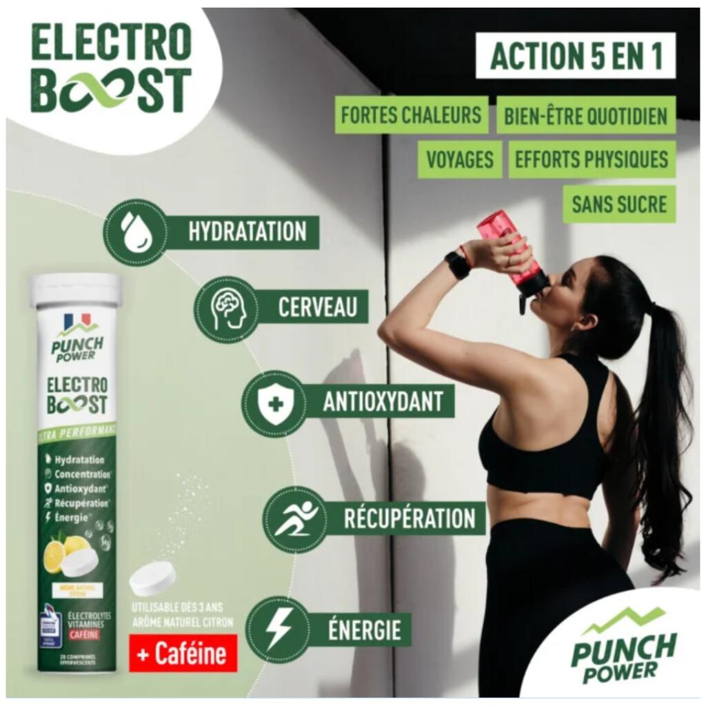 Electrolytes Punch Power Electroboost Citron Caféine (x20) 4/4