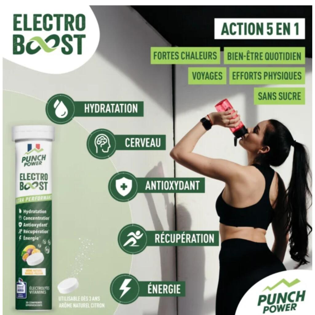 Electrolytes Punch Power Electroboost Mangue-Passion (x20) 4/4
