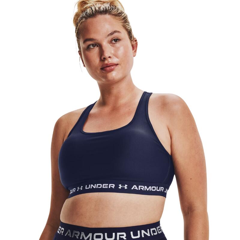 Brassière de sport Under Armour bleu marine maintien confort 5/6