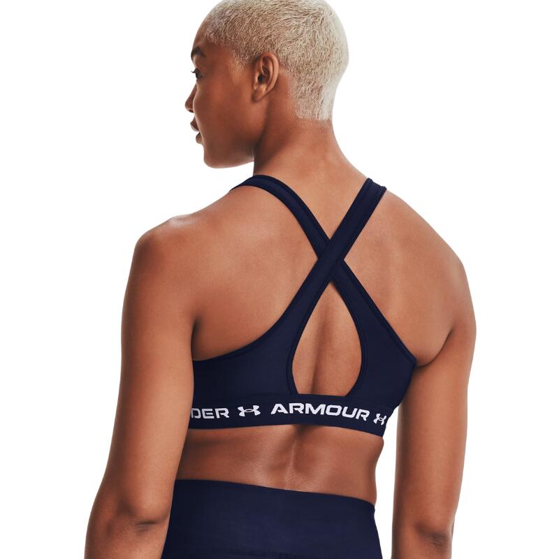 Brassière de sport Under Armour bleu marine maintien confort 6/6