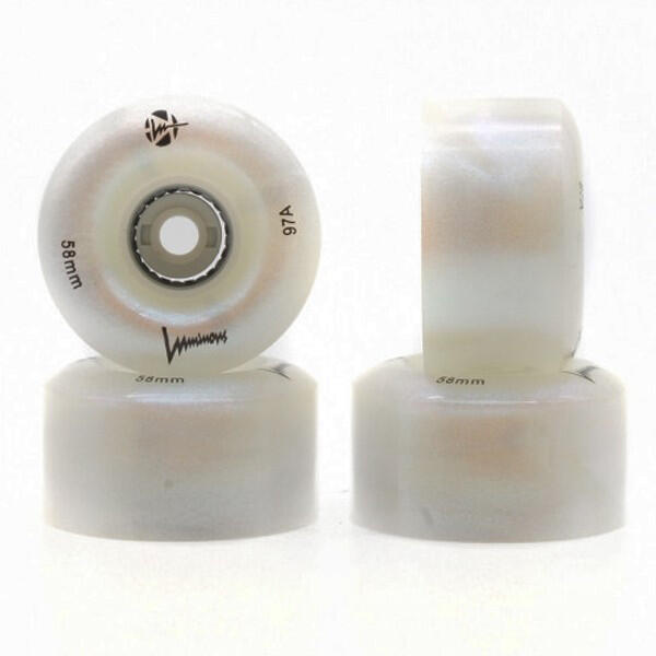LUMINOUS Roue QUAD 97A White pearl [x4] 6/6