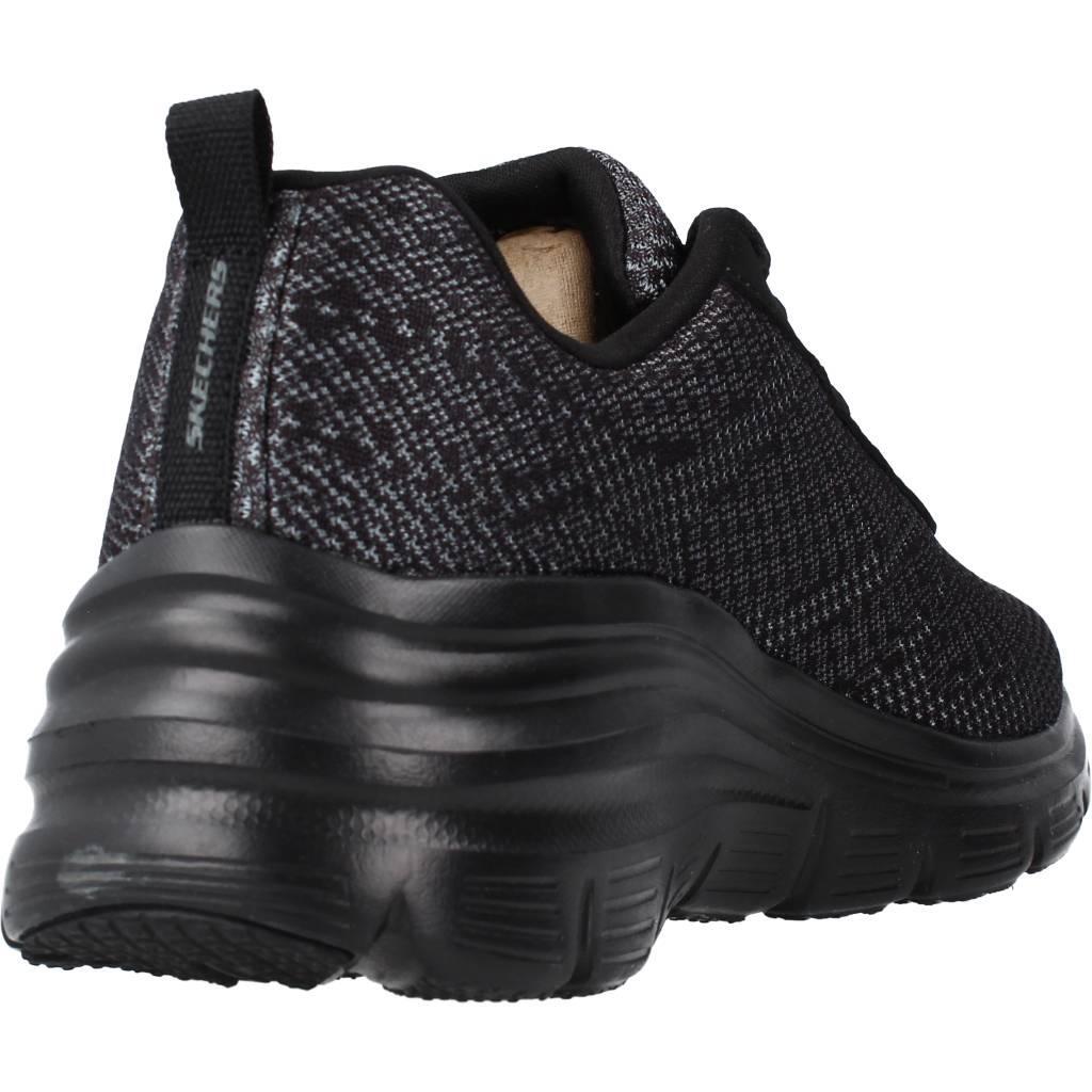 Baskets Skechers Modèle Fashion Fit-bold Boundaries Couleur Noir 3/5