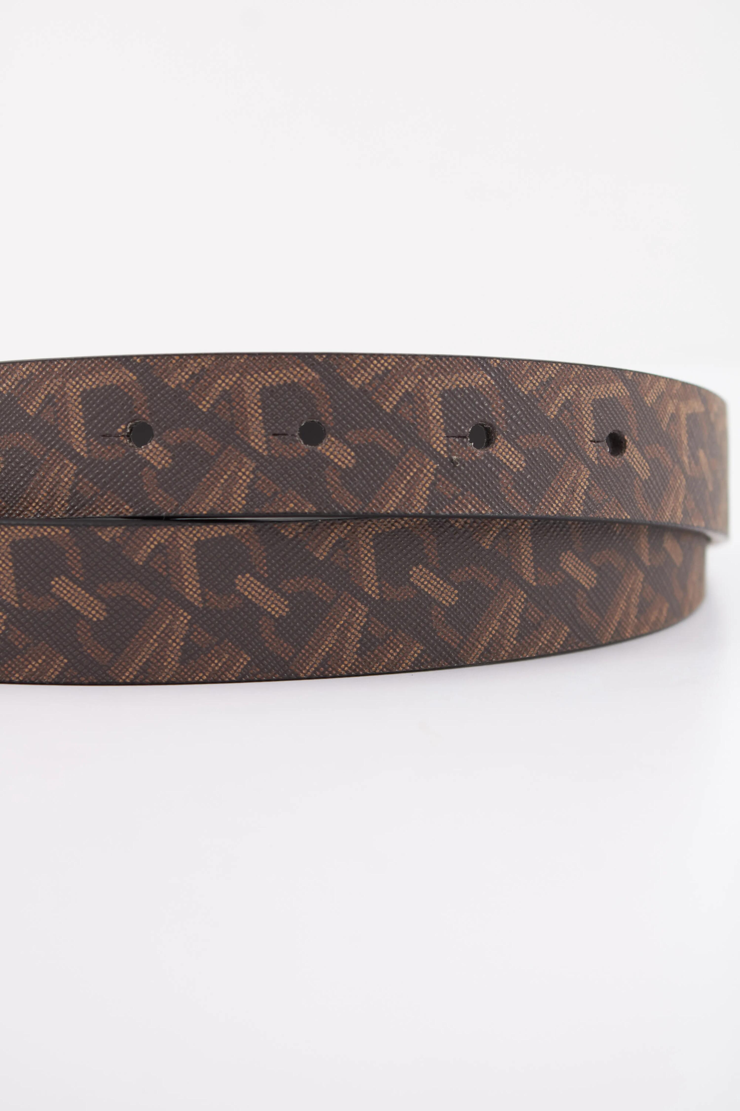 Michael Kors Model Reversible Belt Kleur Bruin 2/5