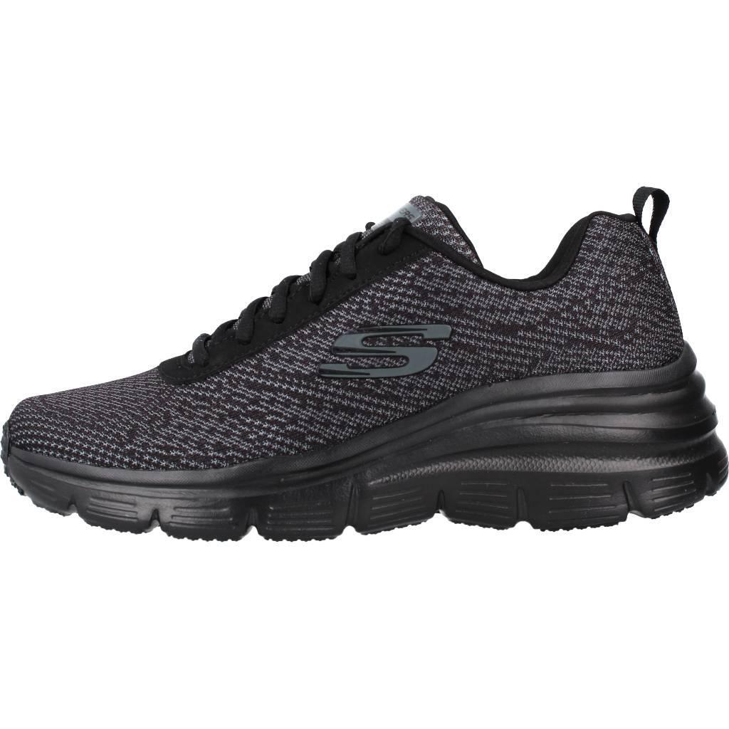 Baskets Skechers Modèle Fashion Fit-bold Boundaries Couleur Noir 2/5
