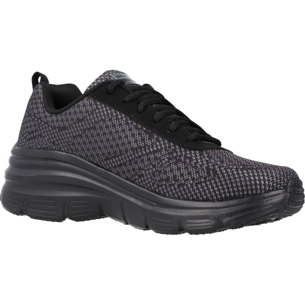 Baskets Skechers Modèle Fashion Fit-bold Boundaries Couleur Noir 5/5