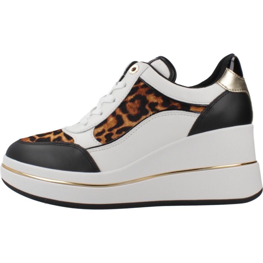 Baskets Michael Kors Modèle Emmy Wedge Trainer Couleur Imprimé Animalier 2/5