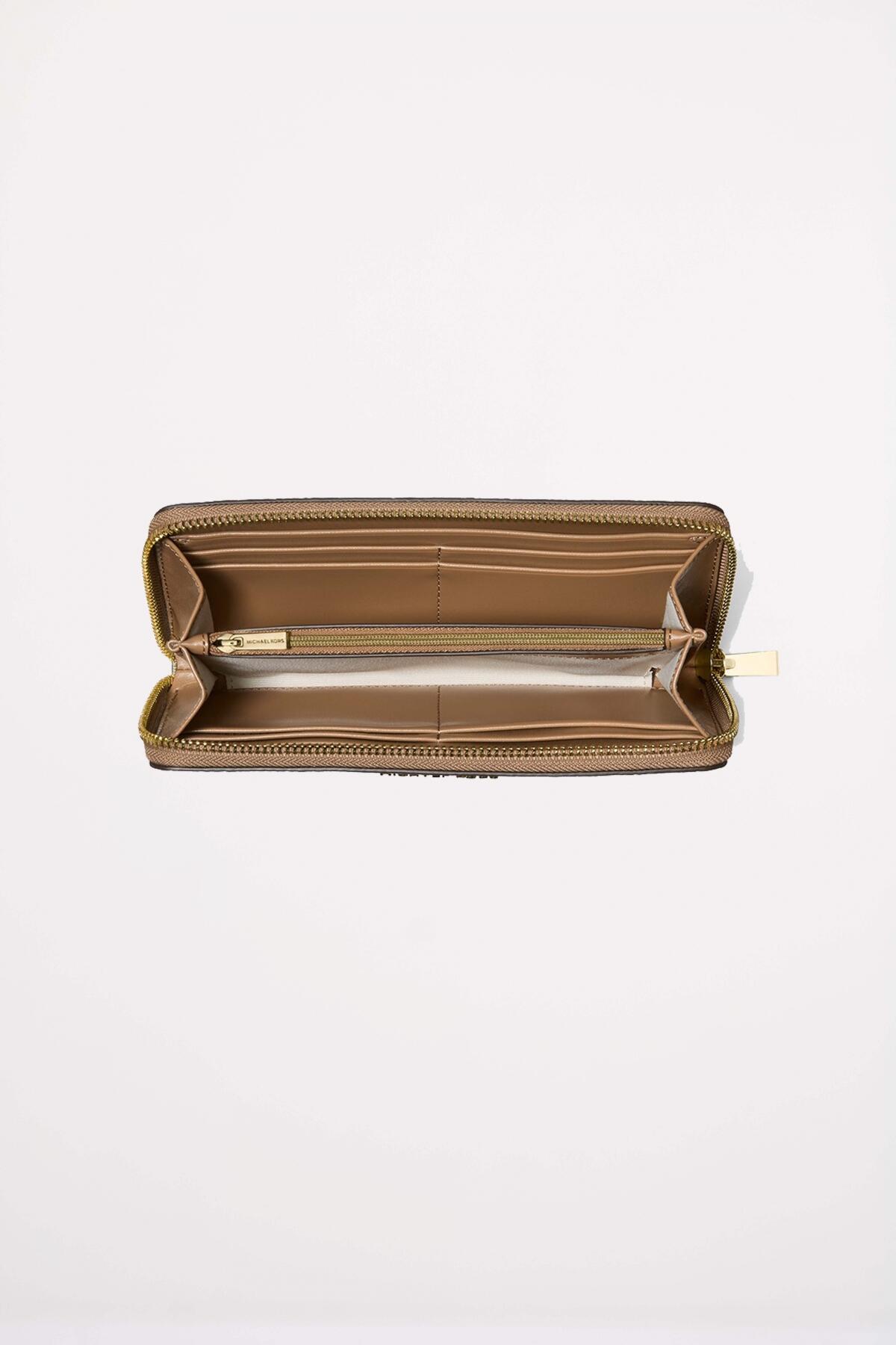 Porte-monnaie Michael Kors Modèle Jet Set Couleur Marron 5/5