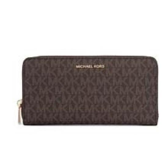 Porte-monnaie Michael Kors Modèle Jet Set Couleur Marron