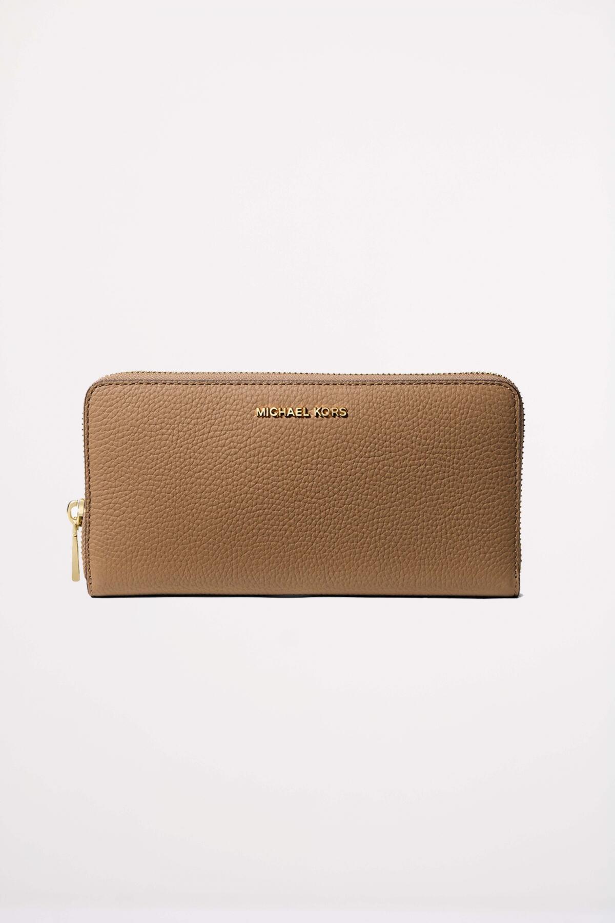 Porte-monnaie Michael Kors Modèle Jet Set Couleur Marron 4/5
