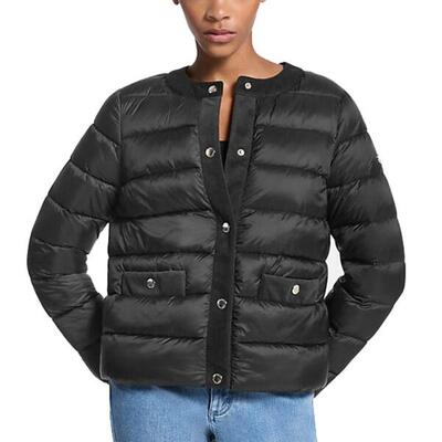 Jack michael kors model jacket w corduroy kleur zwart