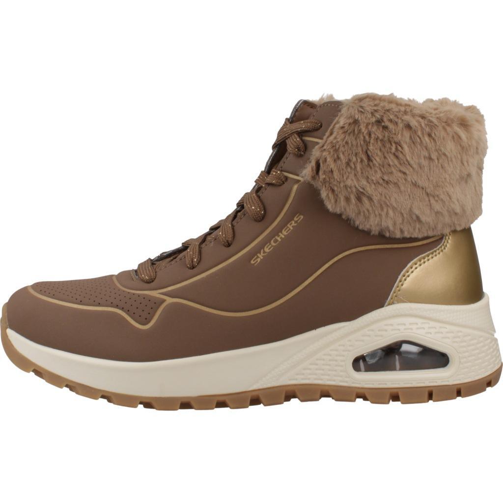 Baskets Femme Baskets Skechers UNO RUGGED - FALL SHIMMER Marron Marron Skechers 2/7