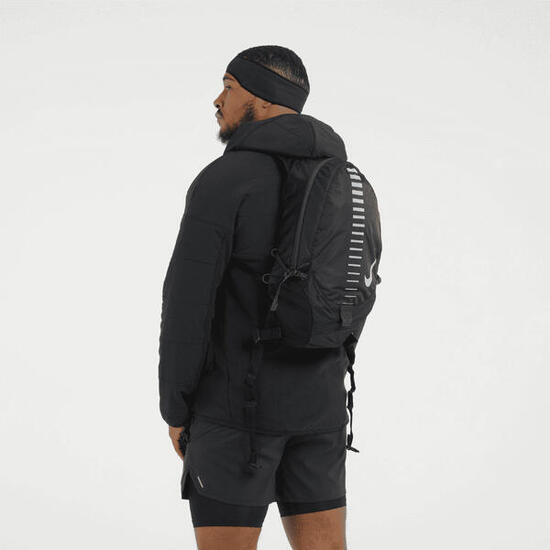 Run Commuter 15L rugzak (Zwart/Zilver)