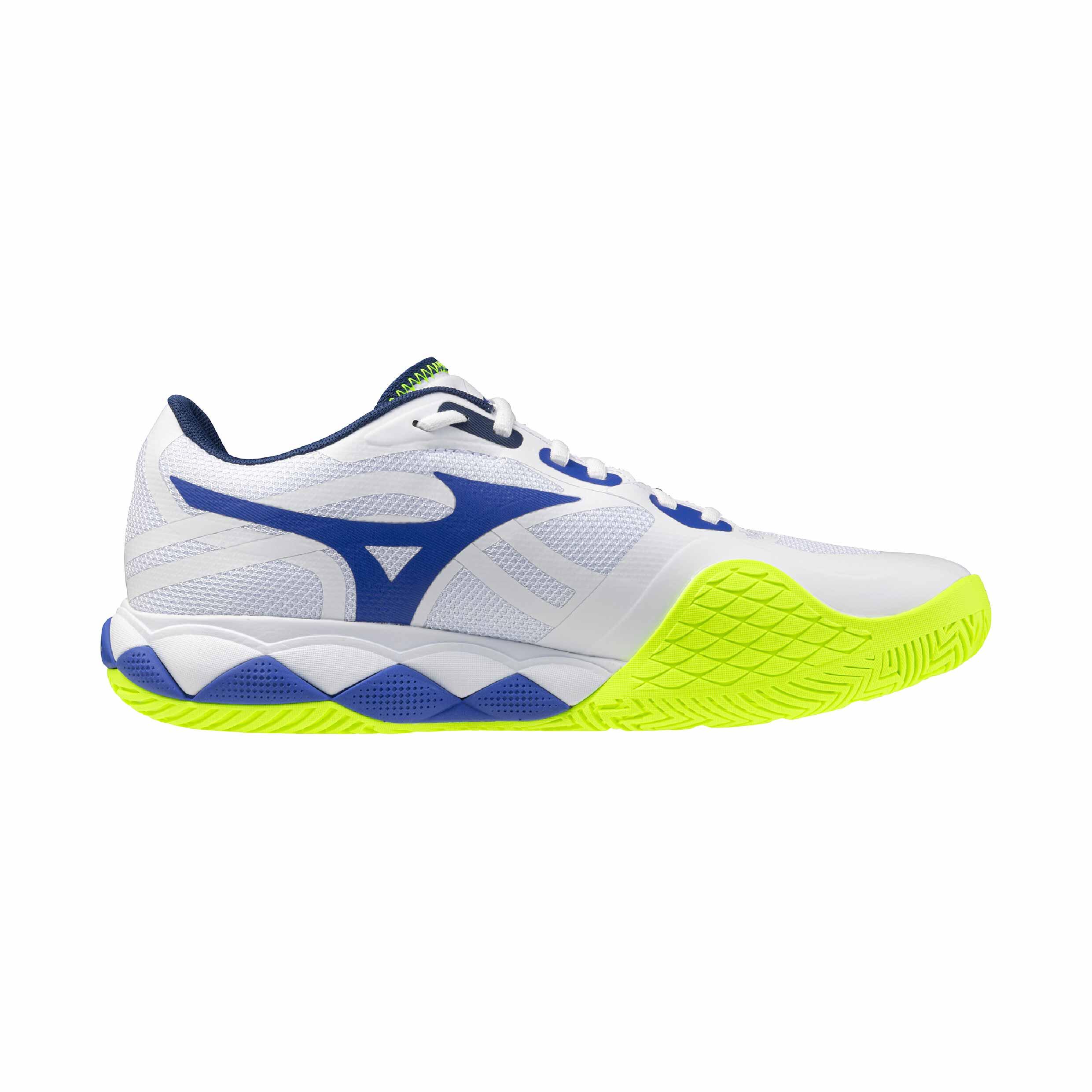 【T008】 Tennis Shoe Wave Enforce Tour 2 AC (White/Blue/Yellow) [Unisex] (26SS)