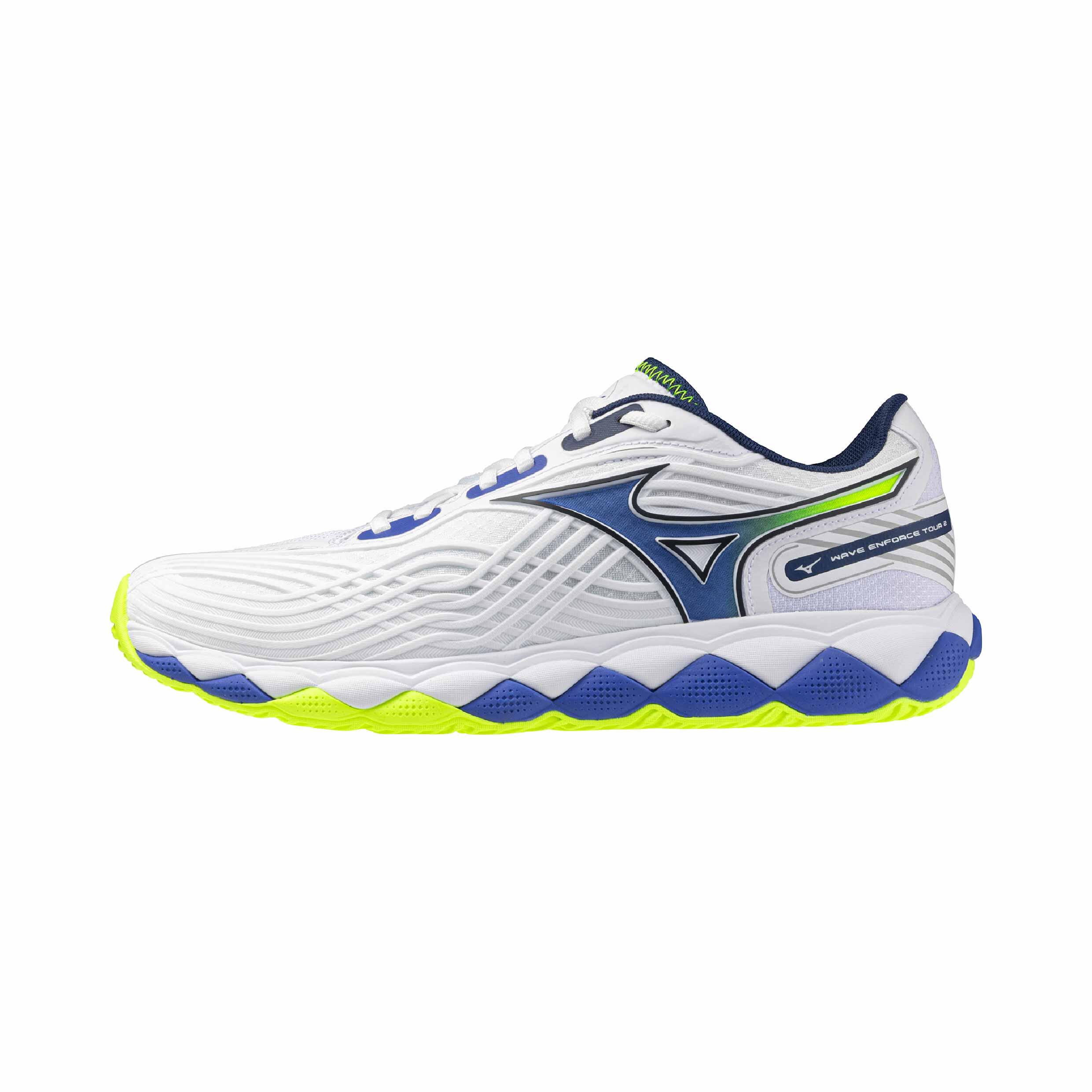 Tennis Shoe Wave Enforce Tour 2 AC (White/Blue/Yellow) [Unisex] (26SS)