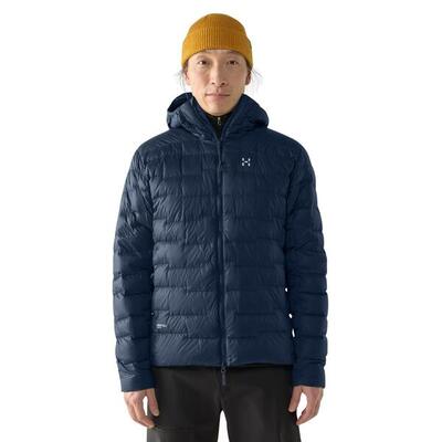 Hooded jacket haglöfs roc flash down