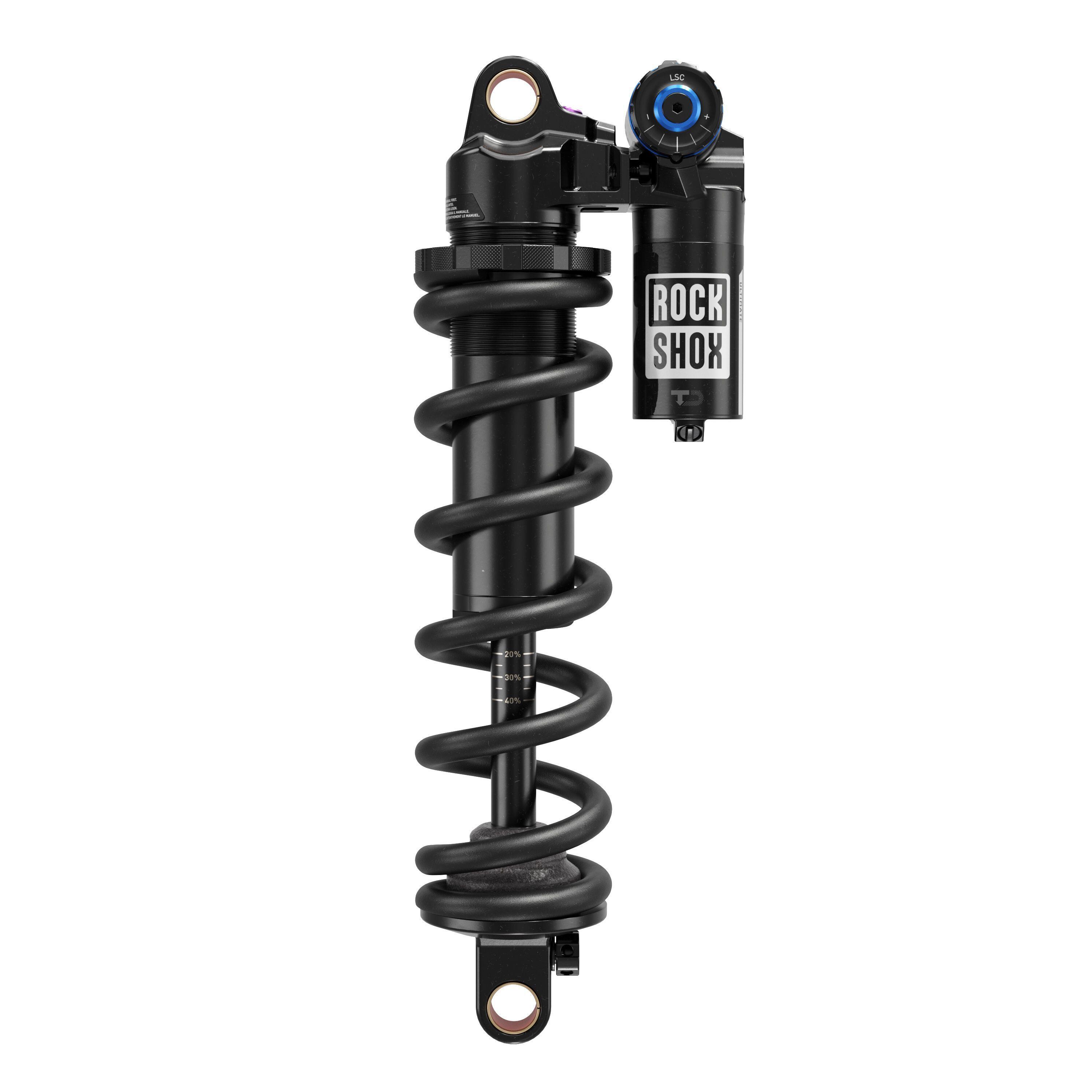 Amortisseur à ressort vélo Rockshox Vivid Coil Ultimate Dh RC2Reb55/comp30 2/3