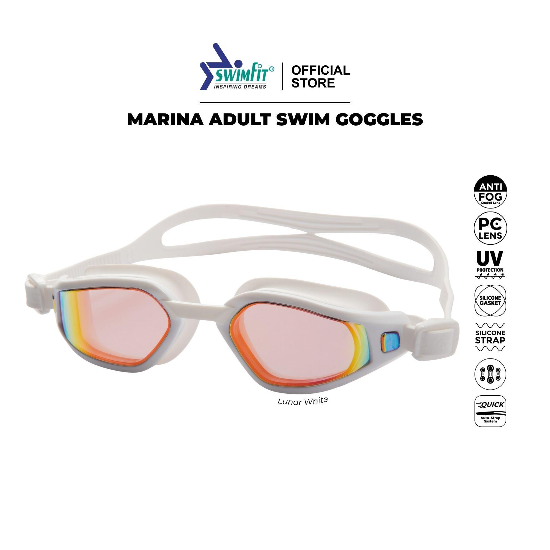Swimfit Goggle Marina Mirror / White