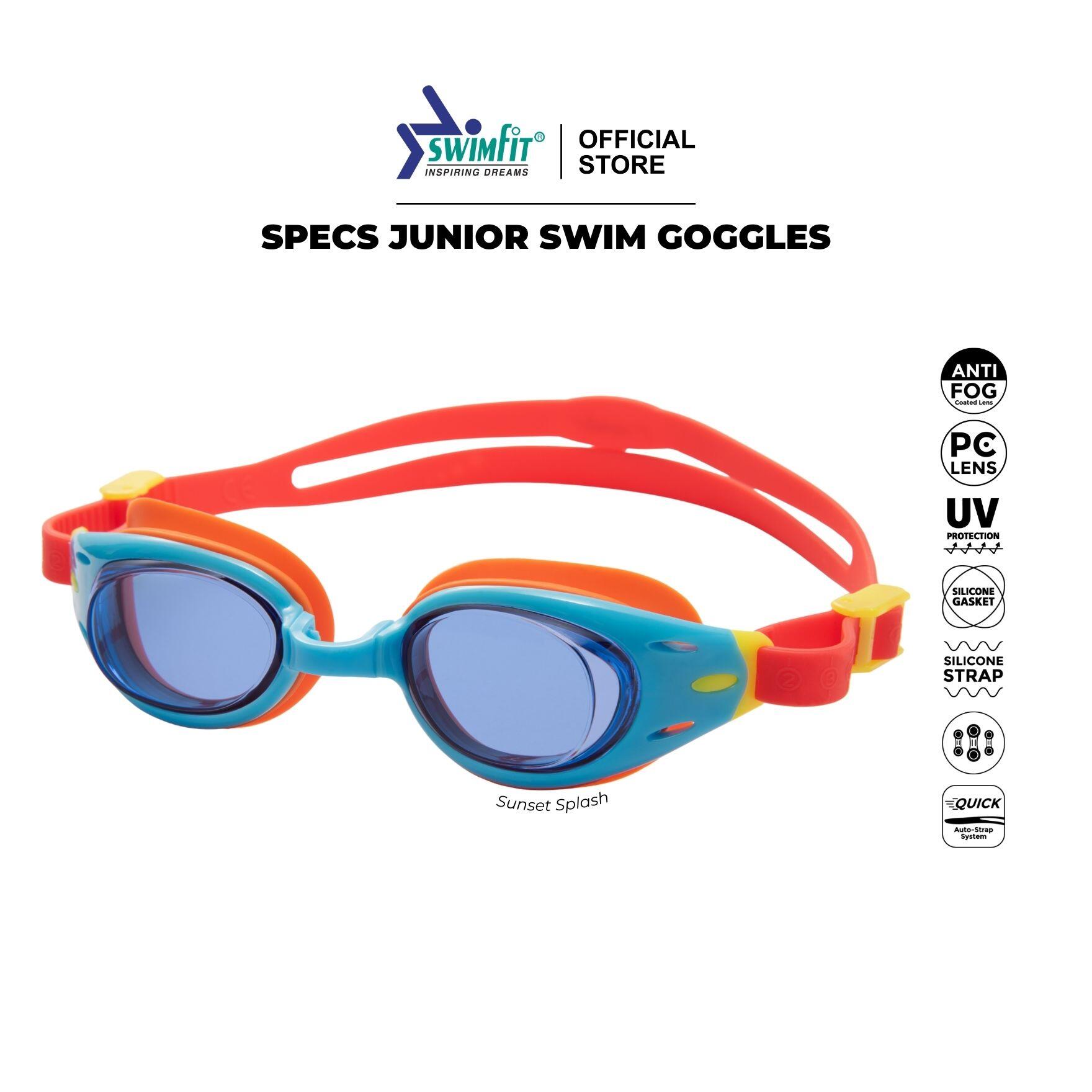 Swimfit Junior Goggle Specs Blue / Orange