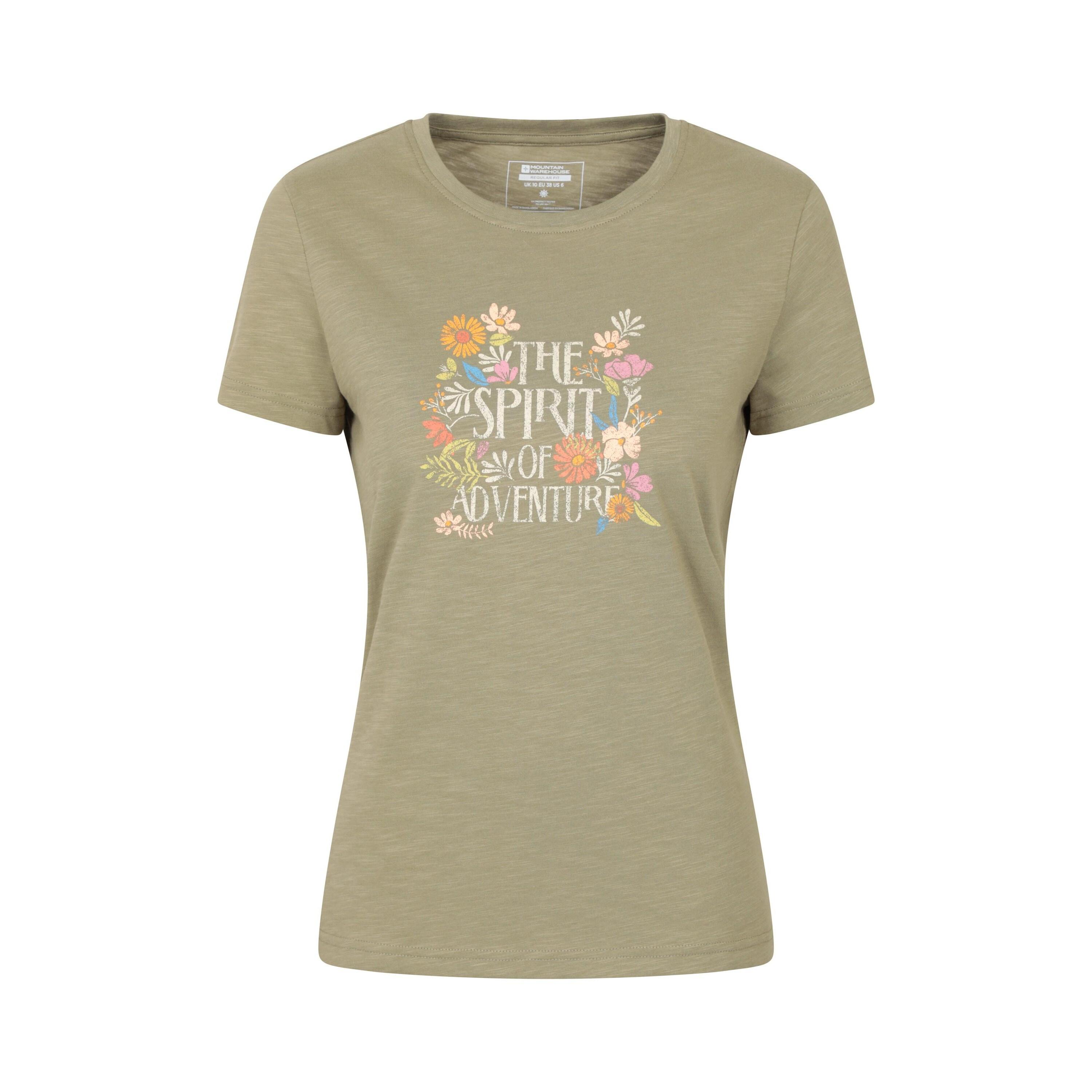 Mountain Warehouse Womens/Ladies Spirit Of Adventure Printed T-Shirt