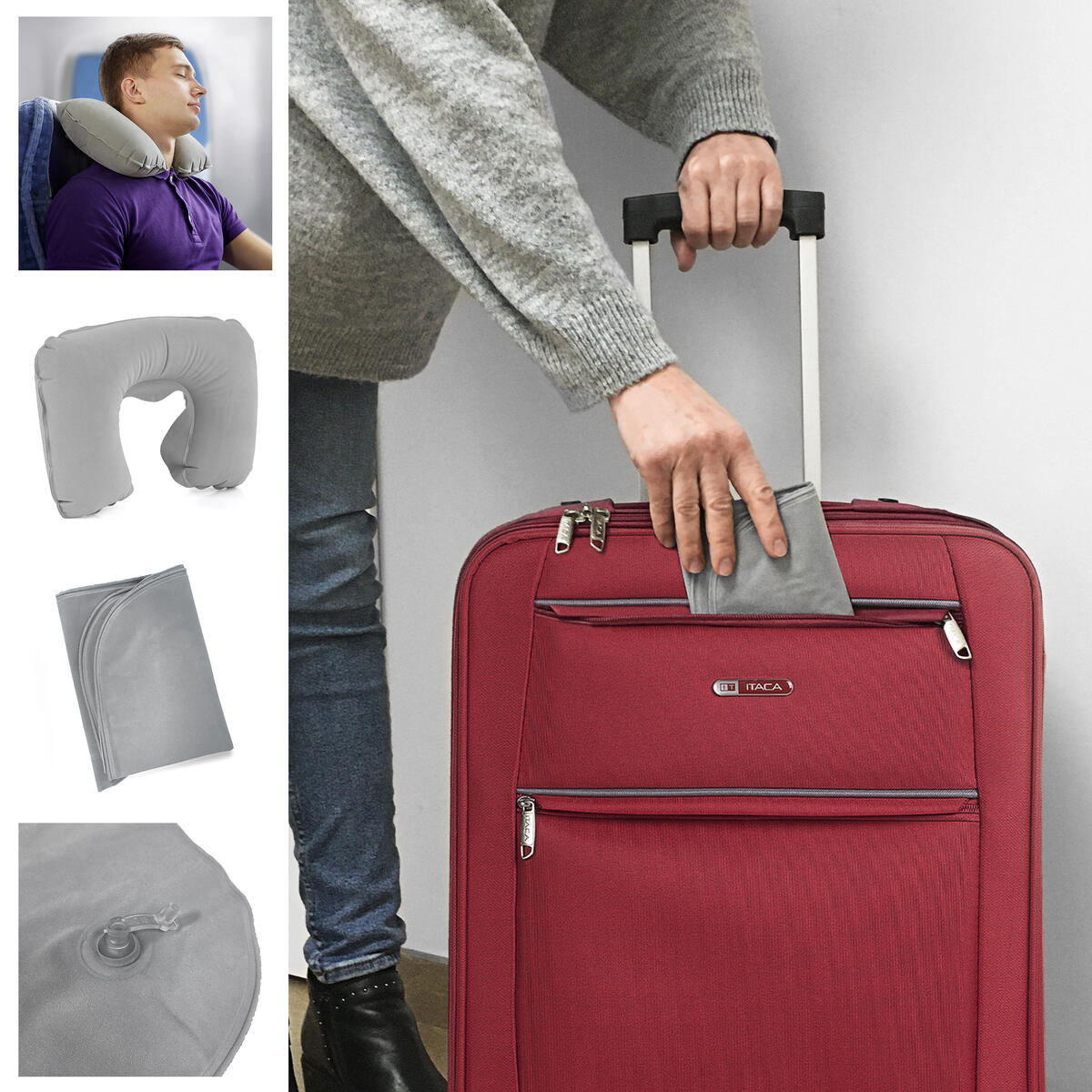 Maleta Eva Pequeña 33L Itaca Cassley 39X55x17cm 5/6