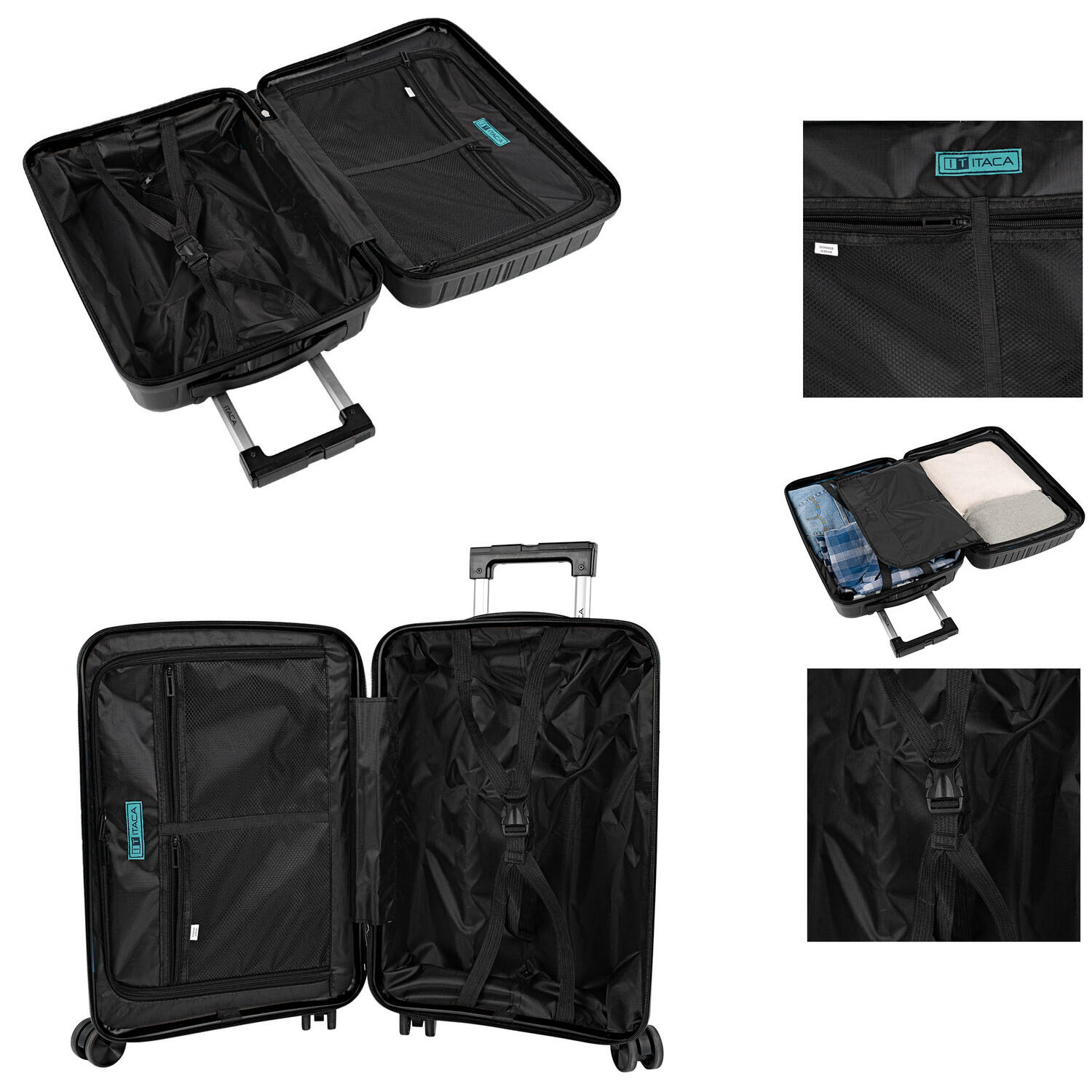 Maleta Pp Pequeña 38L Itaca Danubio 36X56x22cm 4/7