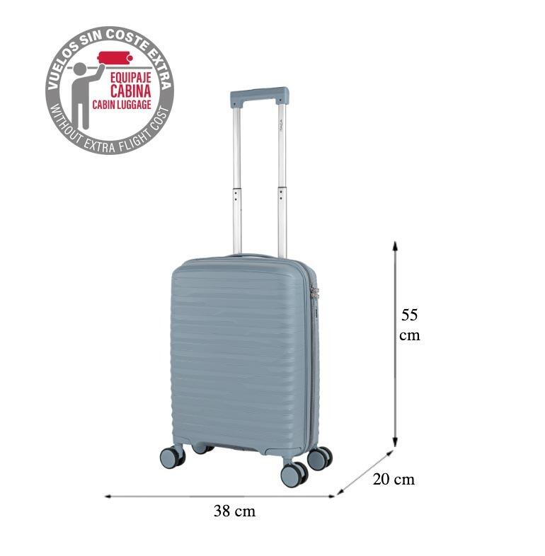 Maleta Pp Pequeña 38L Itaca Loira 38X55x20cm 6/7