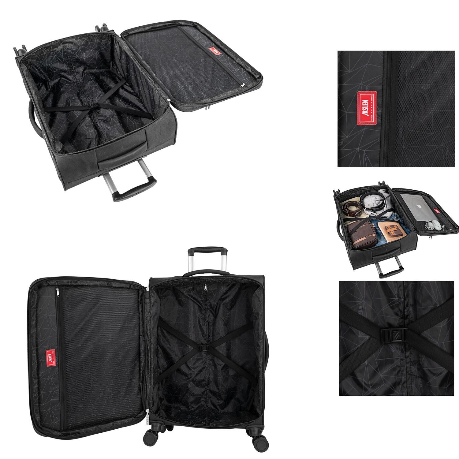 Maleta Eva Mediana 58L Jaslen Bradford 44X66x24cm 4/7