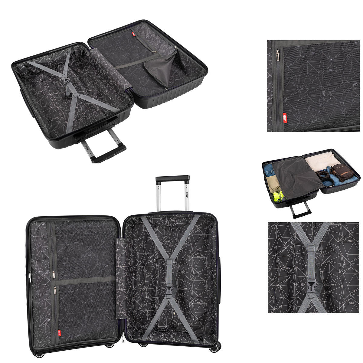 Maleta Pp Mediana 63L Jaslen Crawley 42,5X65x26cm 4/7