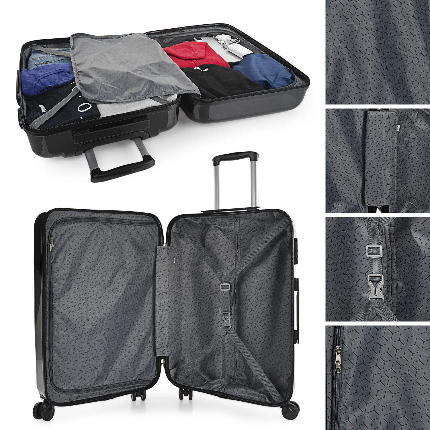 Maleta Pc Mediana 63L Itaca 703100 Viaje Pc Itaca 45X68x26cm 4/7