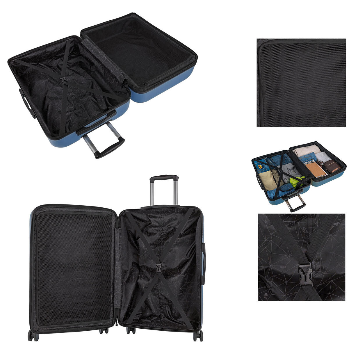 Maleta Abs Grande 80L Jaslen Toulouse 48X73x28cm 5/7