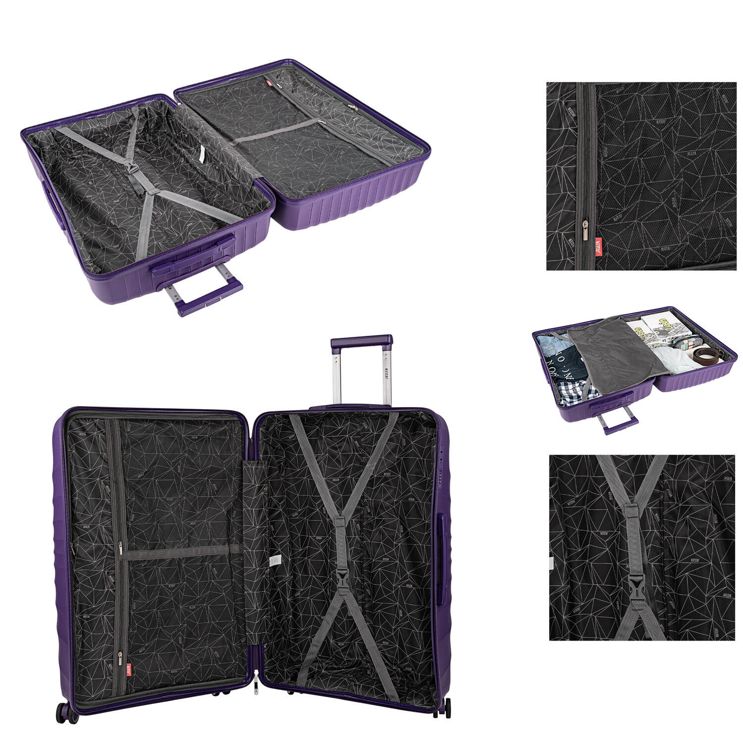 Maleta Pp Grande 92L Jaslen Crawley 48,5X76x29cm 4/7