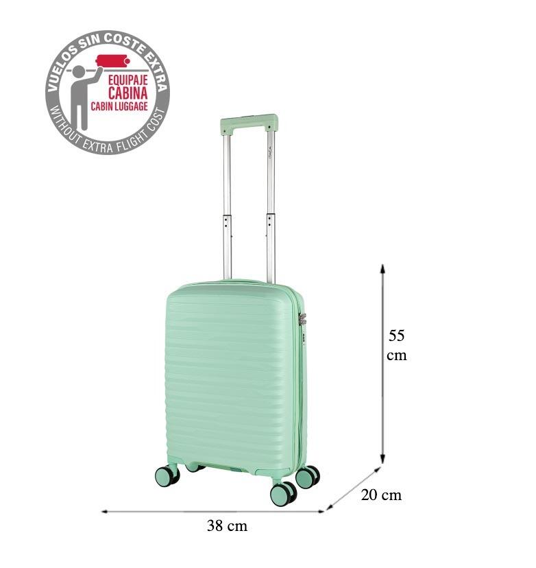 Maleta Pp Pequeña 38L Itaca Loira 38X55x20cm 6/7