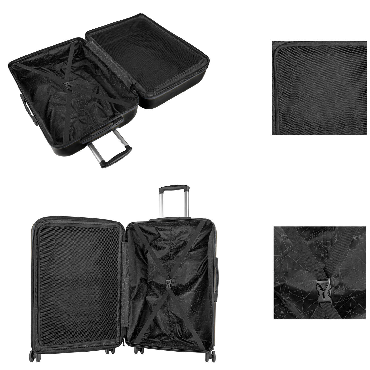 Maleta Abs Grande 80L Jaslen Toulouse 48X73x28cm 5/7