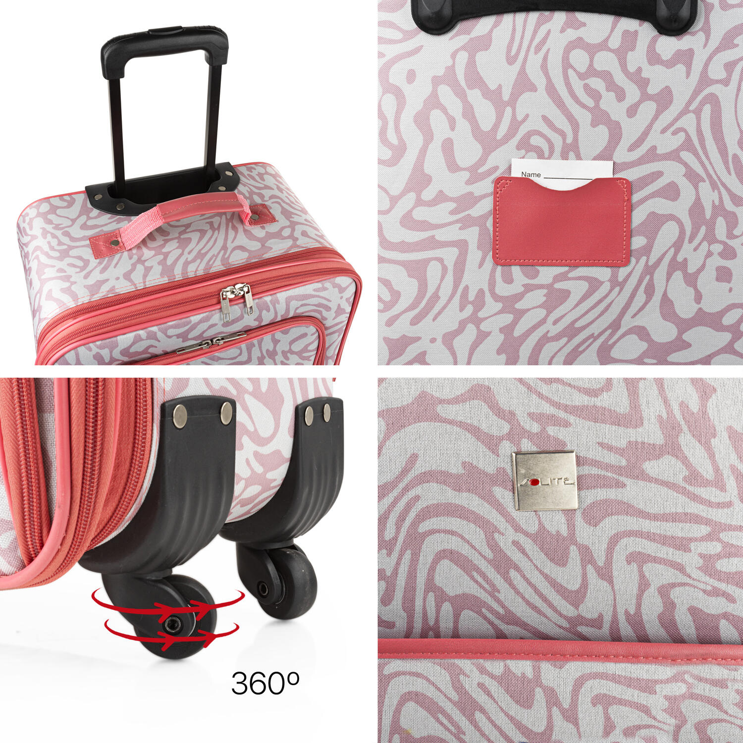Maleta Eva Mediana 54,5L Itaca Solite 39,5X67x23cm 4/7