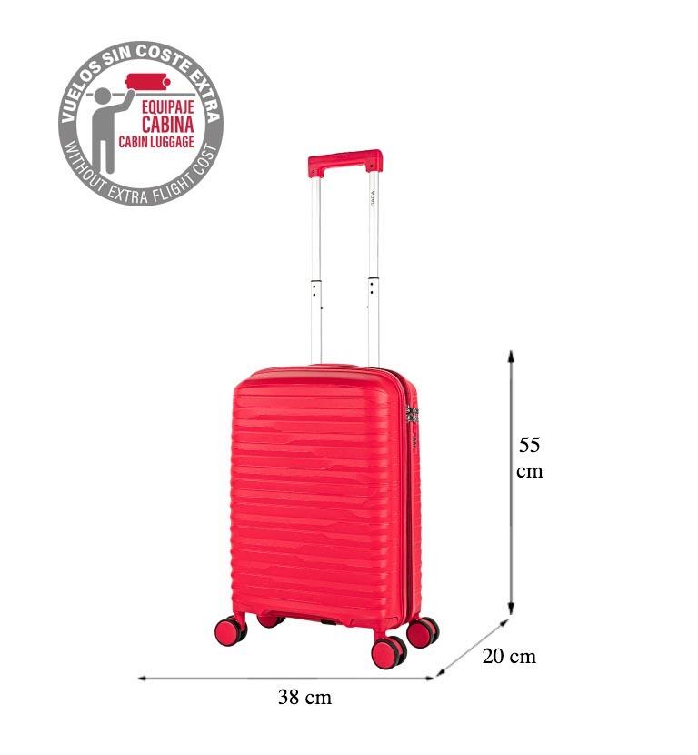 Maleta Pp Pequeña 38L Itaca Loira 38X55x20cm 6/7