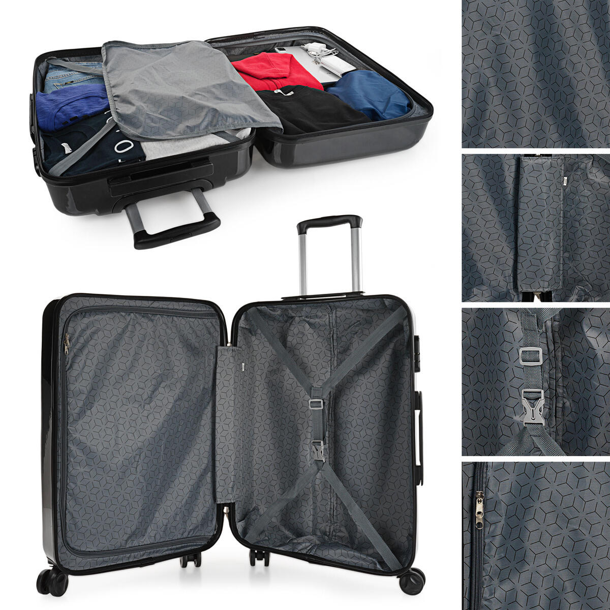 Maleta Pc Mediana 63L Itaca 703100 Viaje Pc Itaca 45X68x26cm 3/7
