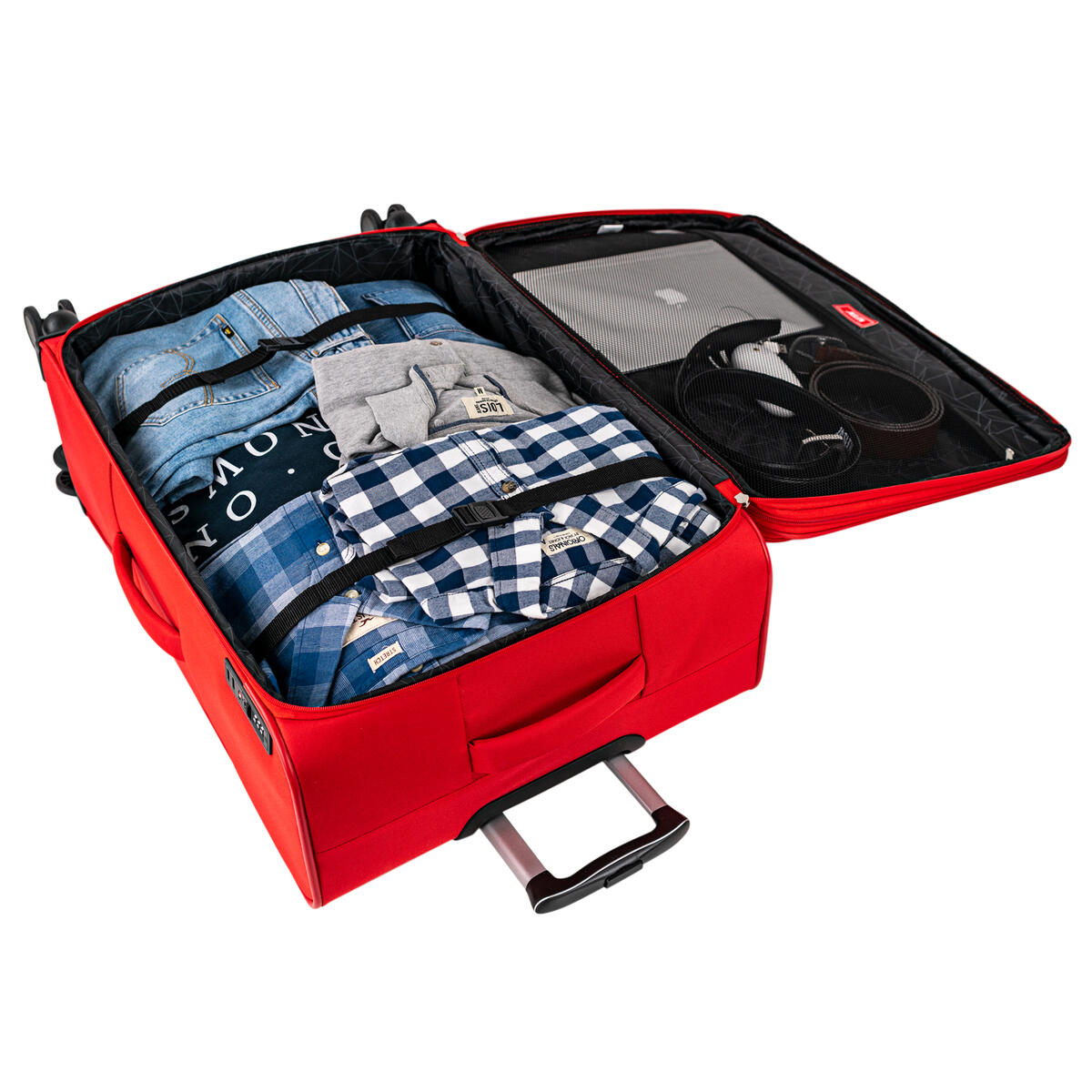 Maleta Eva Grande 88L Jaslen Bradford 48X77x29cm 7/7