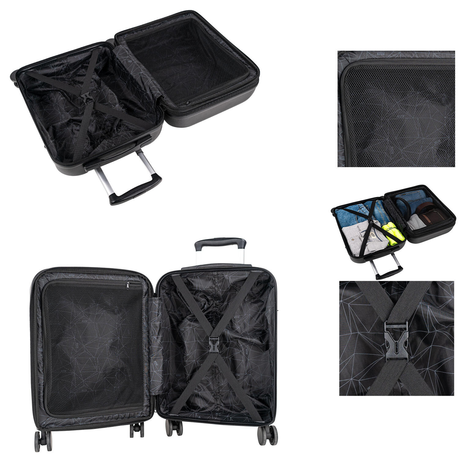 Maleta Abs Pequeña 38L Jaslen Toulouse 35X54x20cm 5/7