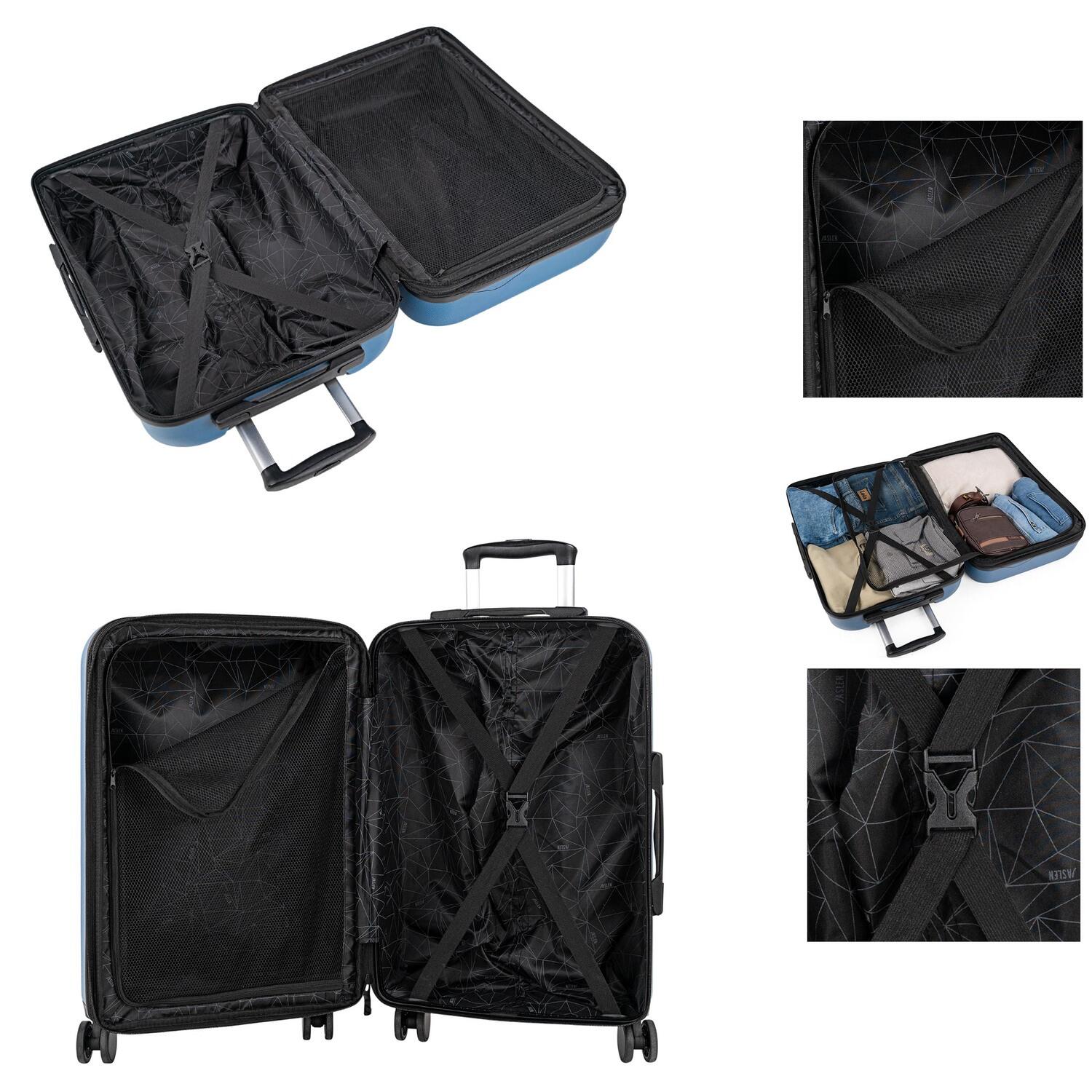 Maleta Abs Pequeña 38L Jaslen Toulouse 35X54x20cm 3/6