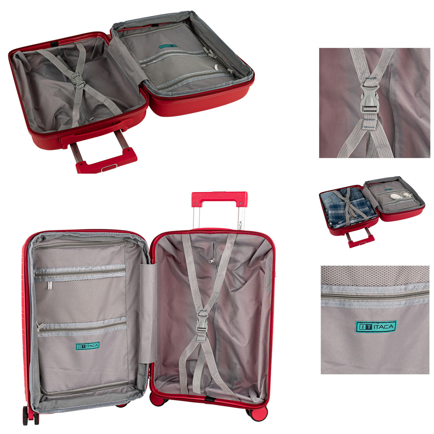 Maleta Pp Pequeña 38L Itaca Loira 38X55x20cm 4/7