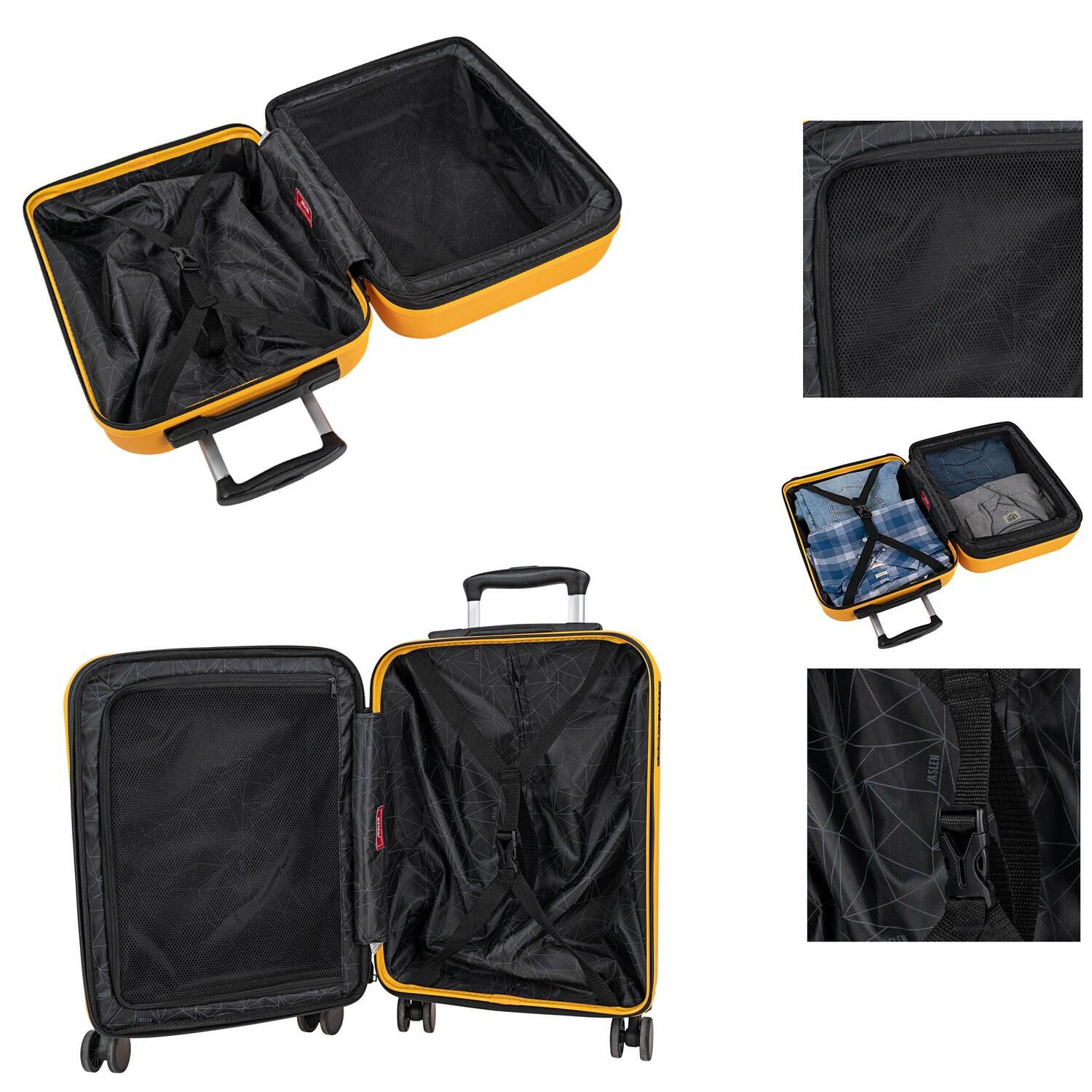 Maleta Abs Pequeña 38L Jaslen Toulouse 35X54x20cm 3/6