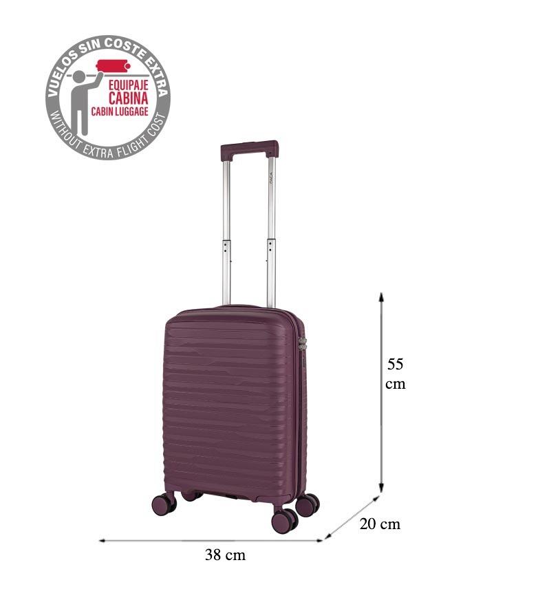 Maleta Pp Pequeña 38L Itaca Loira 38X55x20cm 6/7