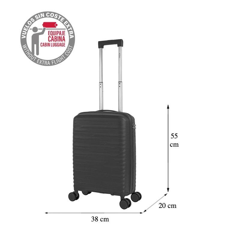 Maleta Pp Pequeña 38L Itaca Loira 38X55x20cm 6/7