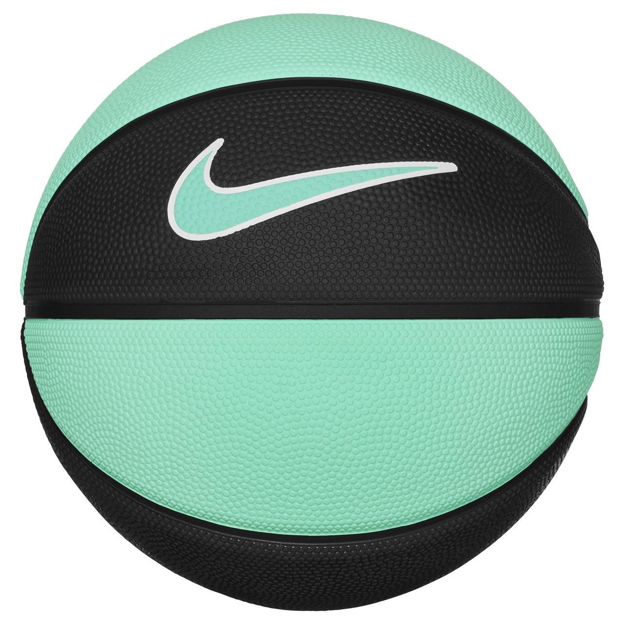 NIKE Skills Logo Basketball (Black/Turquoise)