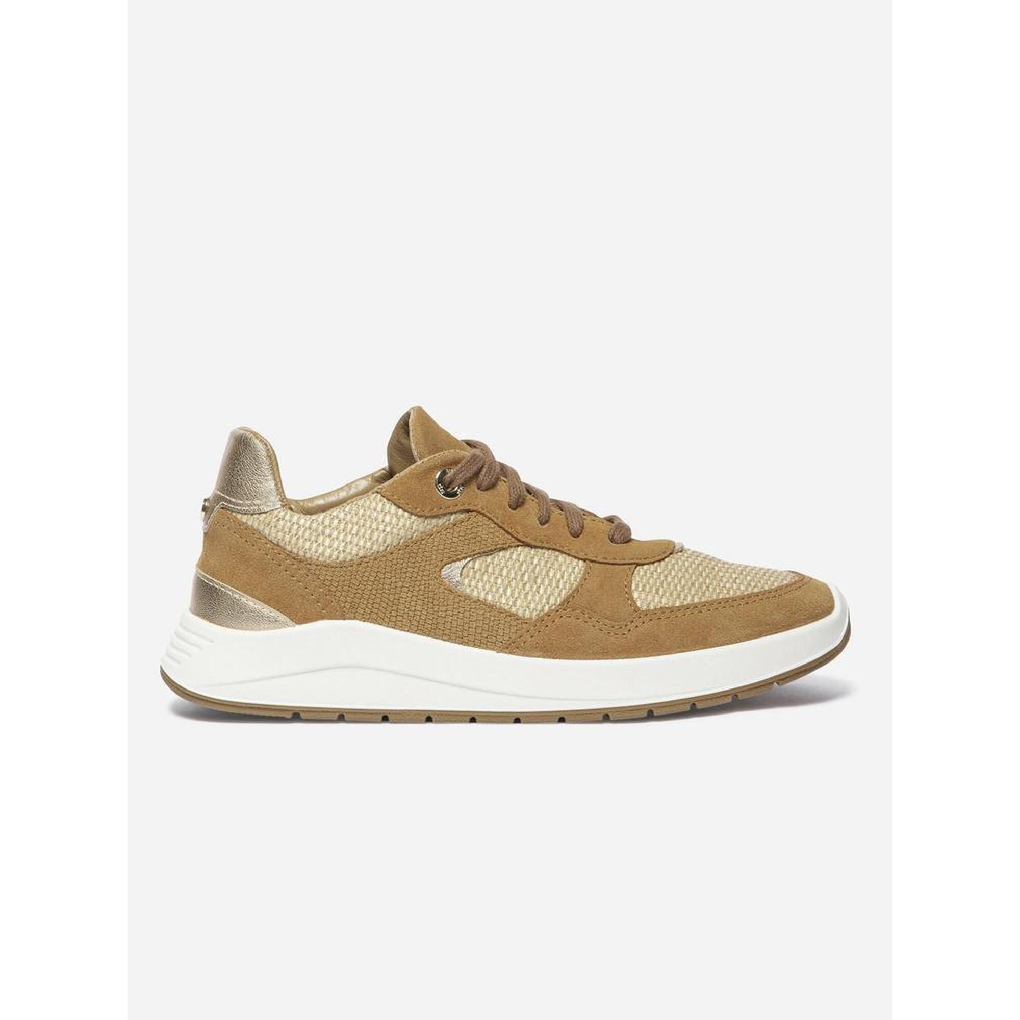 Tbs - Baskets Made In France Femme - Eugenie Raphia Caramel - Baskets - Beige|marron - Decathlon