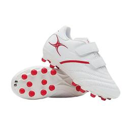 Crampons Gilbert enfant blanc rugby