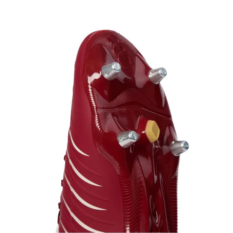 "Pro" RugbyStiefel für weichen Boden für Herren Rote Dahlie 4/7