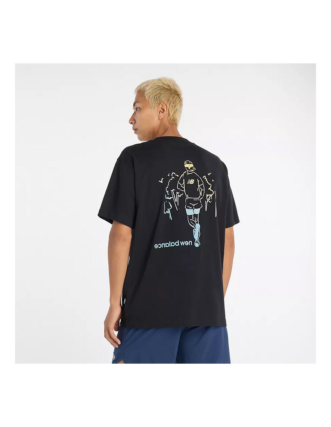 T-shirts NEW BALANCE-MT53934 3/5